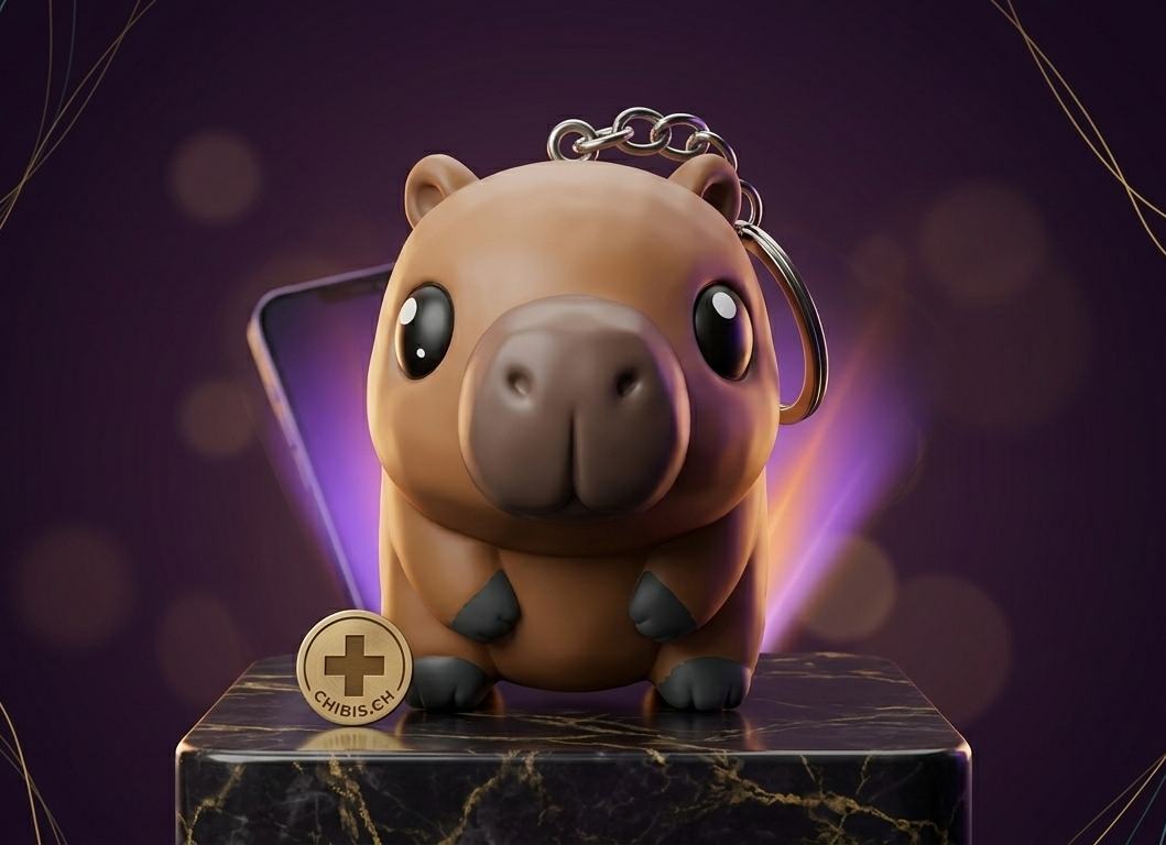 Chibi NFC keychain � your 3D-printed digital companion